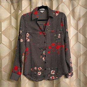 Express Work Button-Down Blouse
